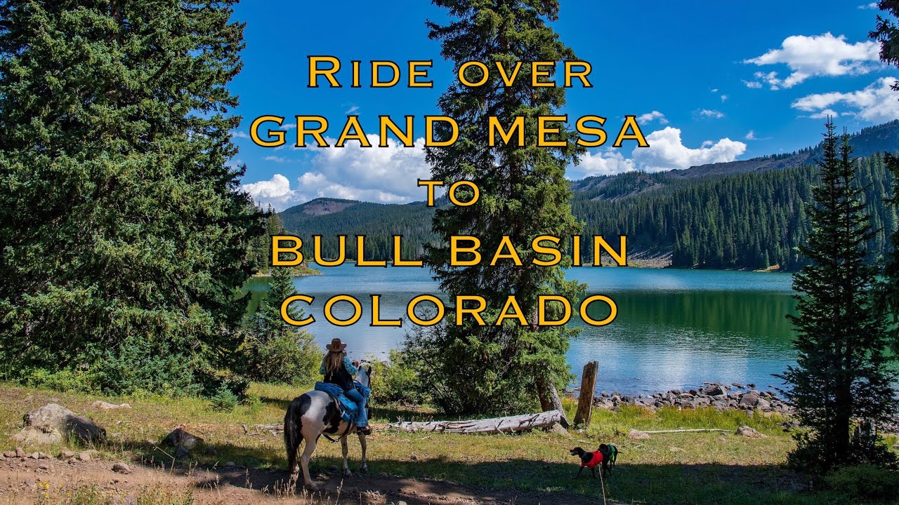 Ride to Bull Basin over Grand Mesa, Colorado
