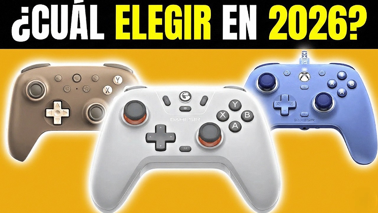 Los 3 MEJORES MANDOS GAMING BARATOS de 2026