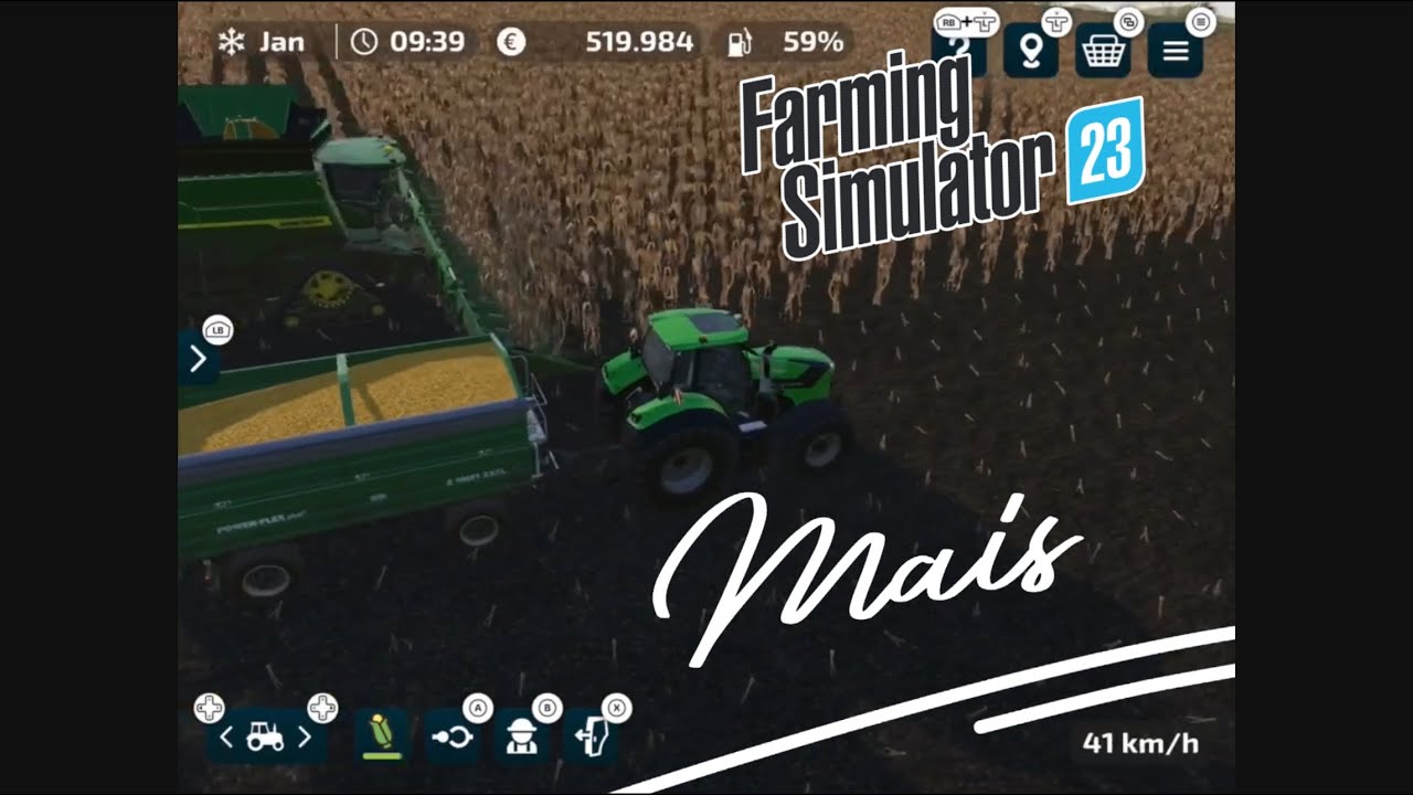 LS23 Gameplay #42: Maisernte und Verkauf #mobilegaming #farmingsimulator23