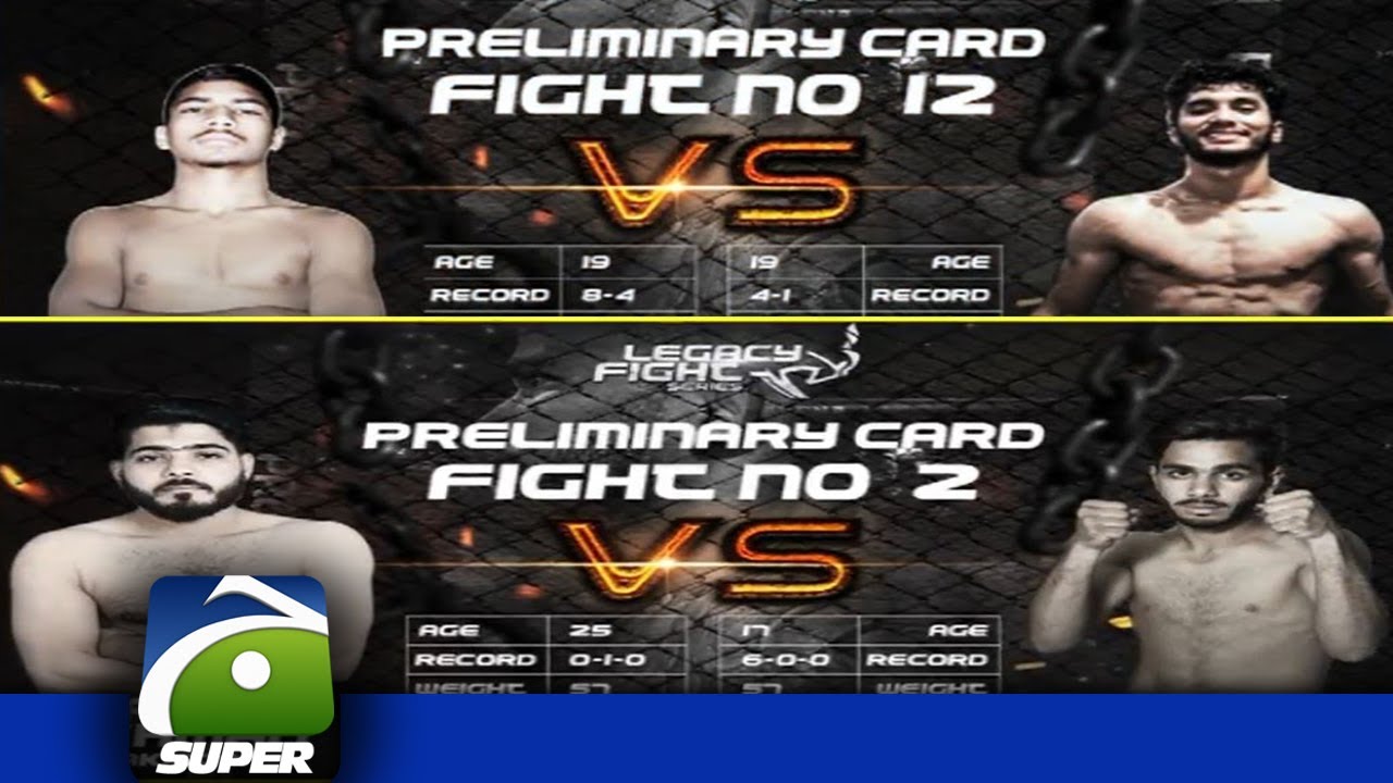 Legacy Fight Series | Fight 12 & 02 | Mixed Martial Arts | International Fighting Event | Part 02