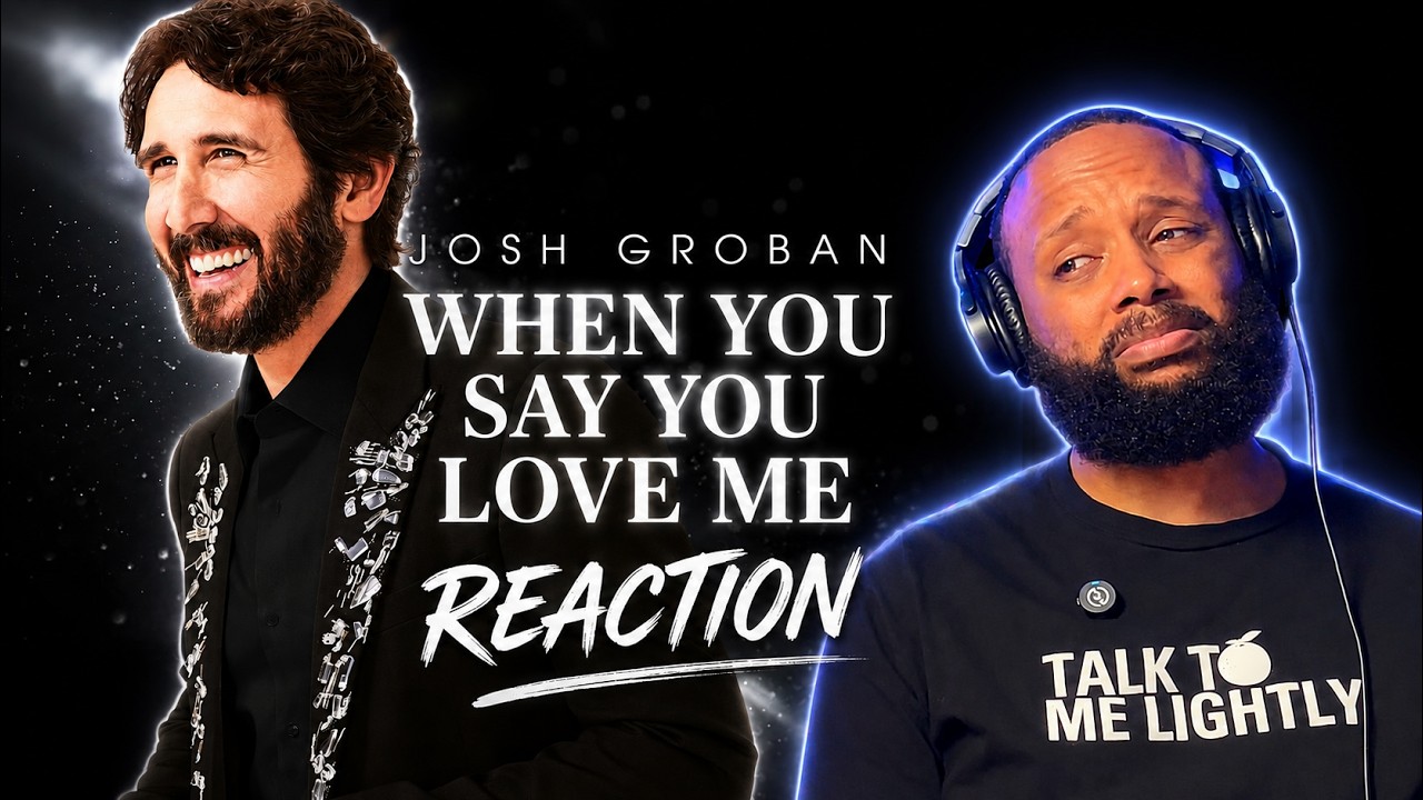 First Time Hearing Josh Groban - When You Say You Love Me Reaction