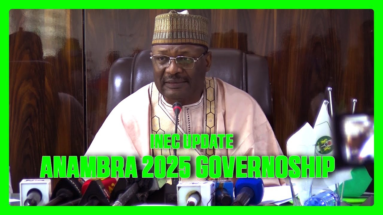 Breaking News: Inec's Update On The 2025 Anambra Governorship Election!