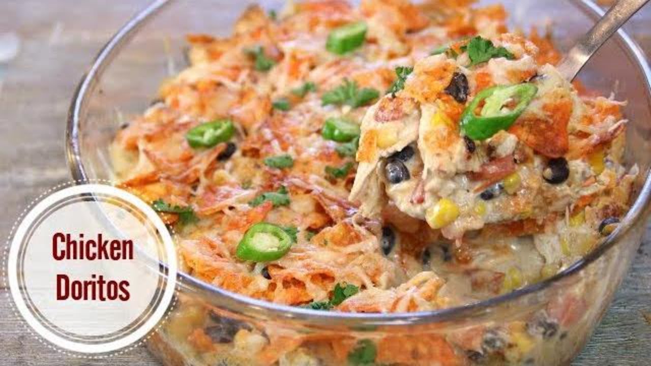 Chicken Doritos Casserole - A Fast and Easy Party Food
