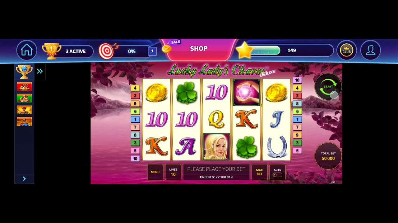 Slot aparat.Lucky Lady's  Charm.Lose smo prosli!