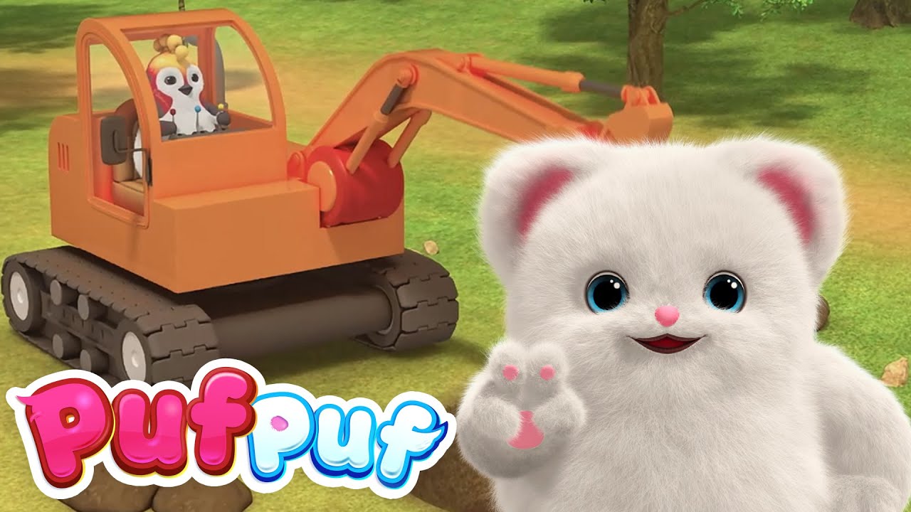 Vehicule - C&acirc;ntece educative pentru copii de grădiniță | C&acirc;ntece Puf Puf