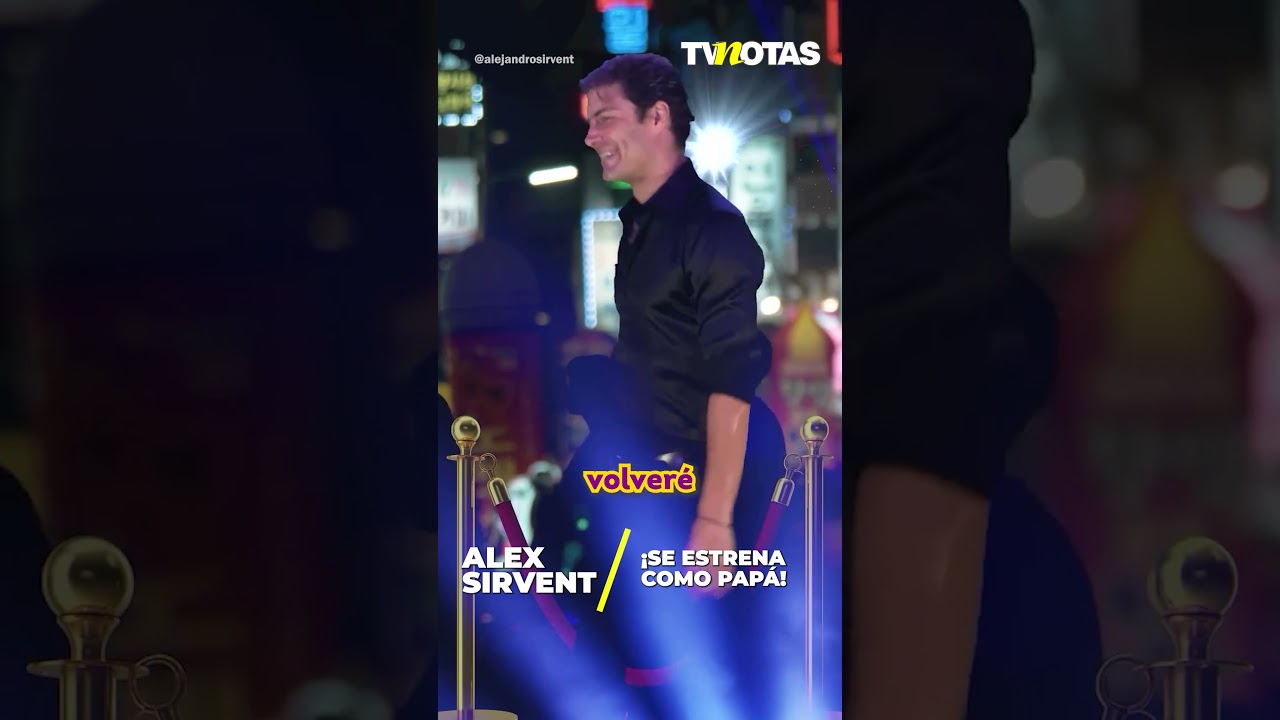 Alex Sirvent revela su nueva faceta como padrastro y la ilusión que le trae la familia