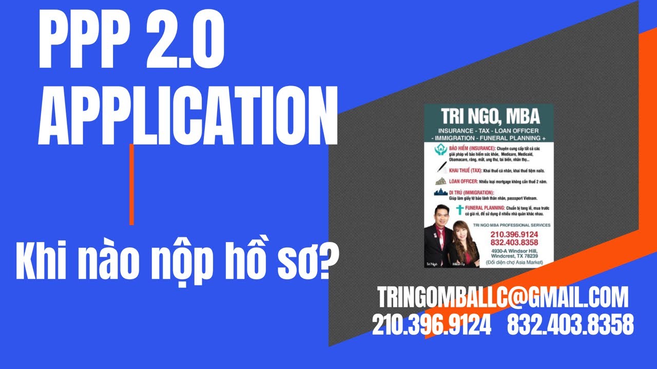 PPP 2.0 Khi n&agrave;o được điền hồ sơ