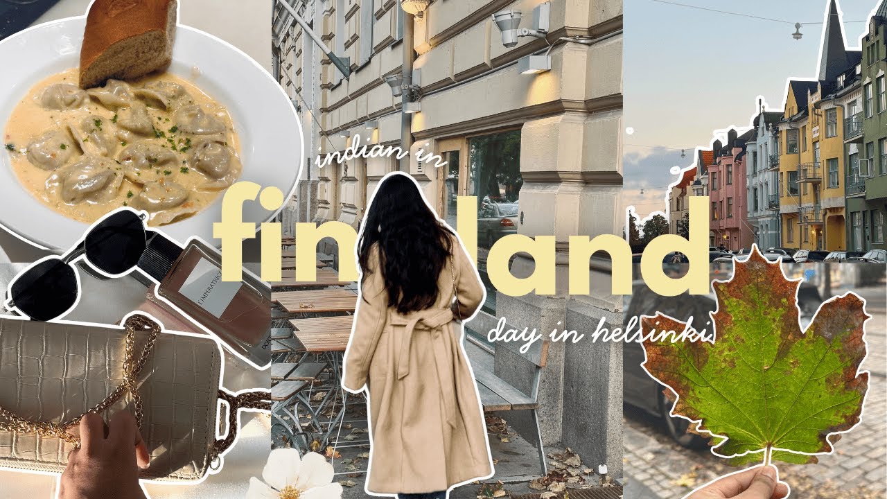 Life in Finland 🇫🇮 | Day in Helsinki 🍂 + Travel to India  🍁 #cozyvlog #indianinfinland