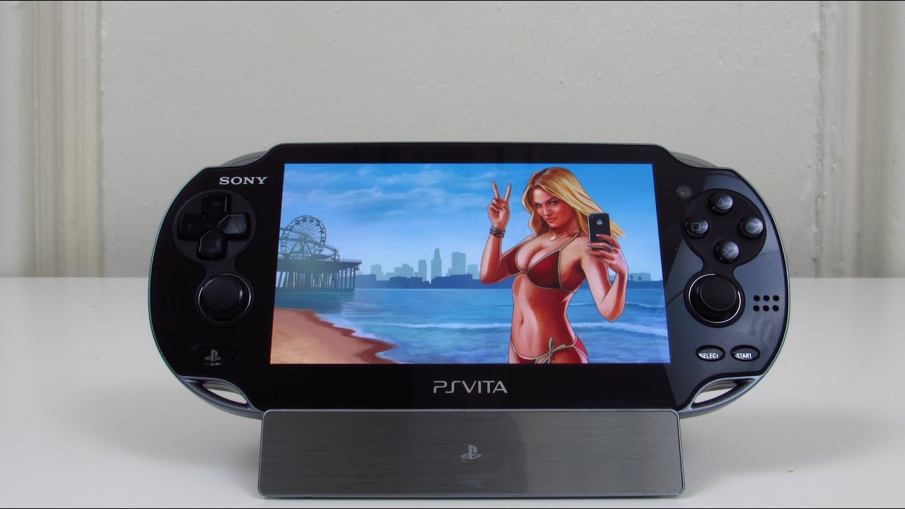 GTA V - PlayStation Vita Remote Play Gameplay!