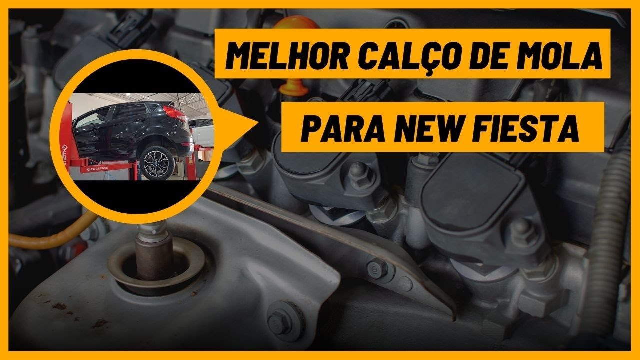 SOLUCIONANDO PROBLEMA DO CALÇO DA MOLA TRASEIRA NEW FIESTA