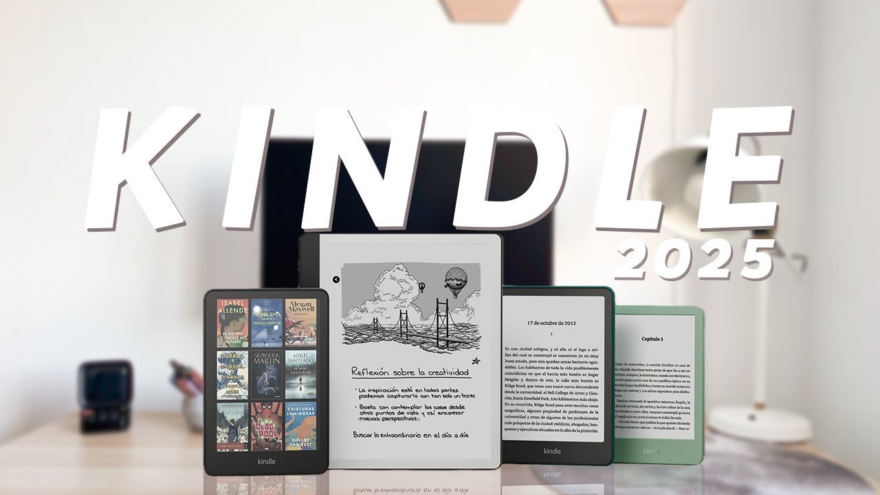 KINDLE 2025 - &iquest;Cu&aacute;l comprar? GU&Iacute;A DEFINITIVA 📚