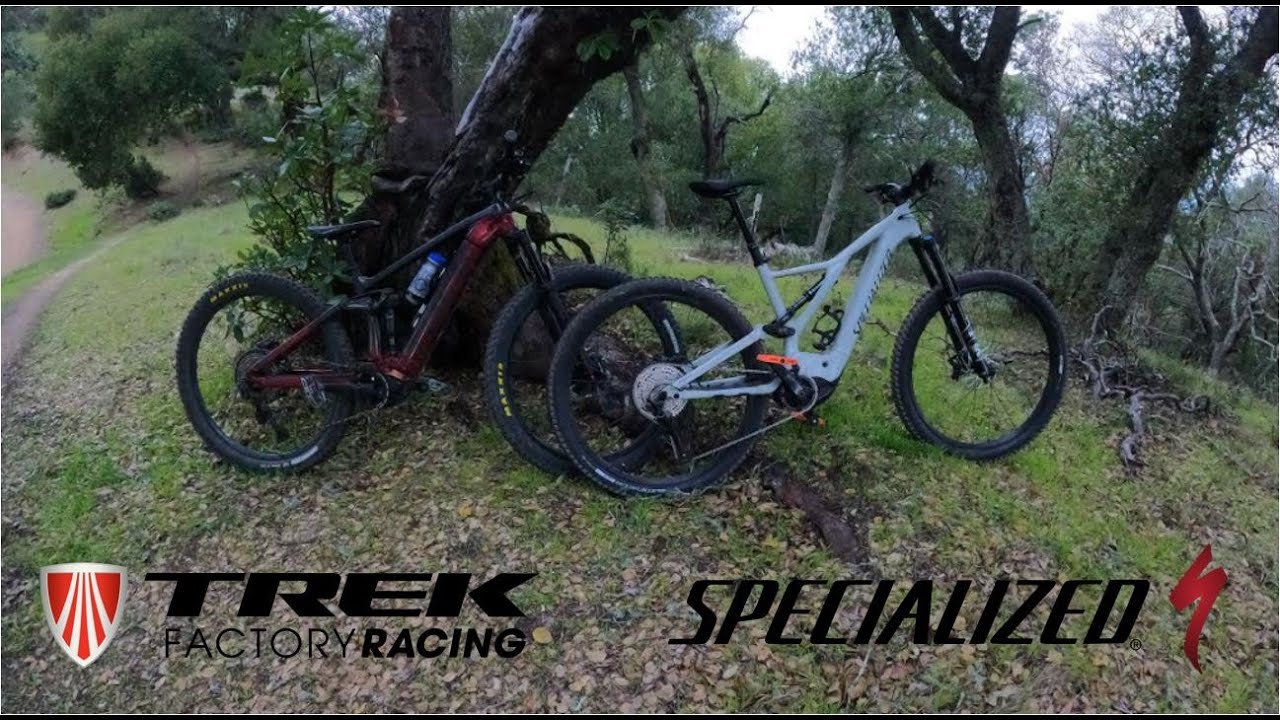 EBIKE - DOUBLE LOOP - TREK RAIL 7 & SPECIALIZED TURBO LEVO