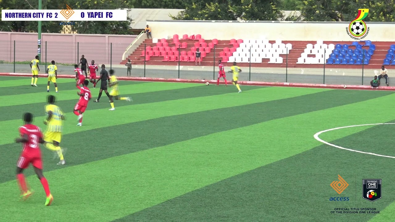 NORTHERN CITY FC 2 : 0   YAPEI FC - 2024/25 ACCESS BANK DIVISION ONE LEAGUE