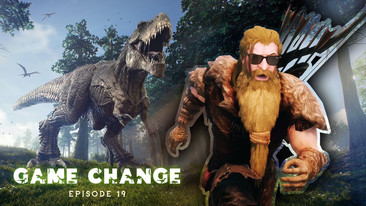 Transforming Skyrim into a Crazy Jurassic Survival Game