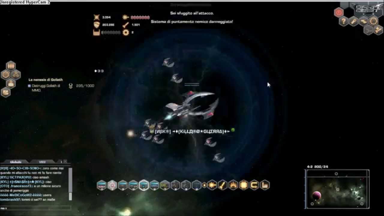 Darkorbit Killaro caccia in alte