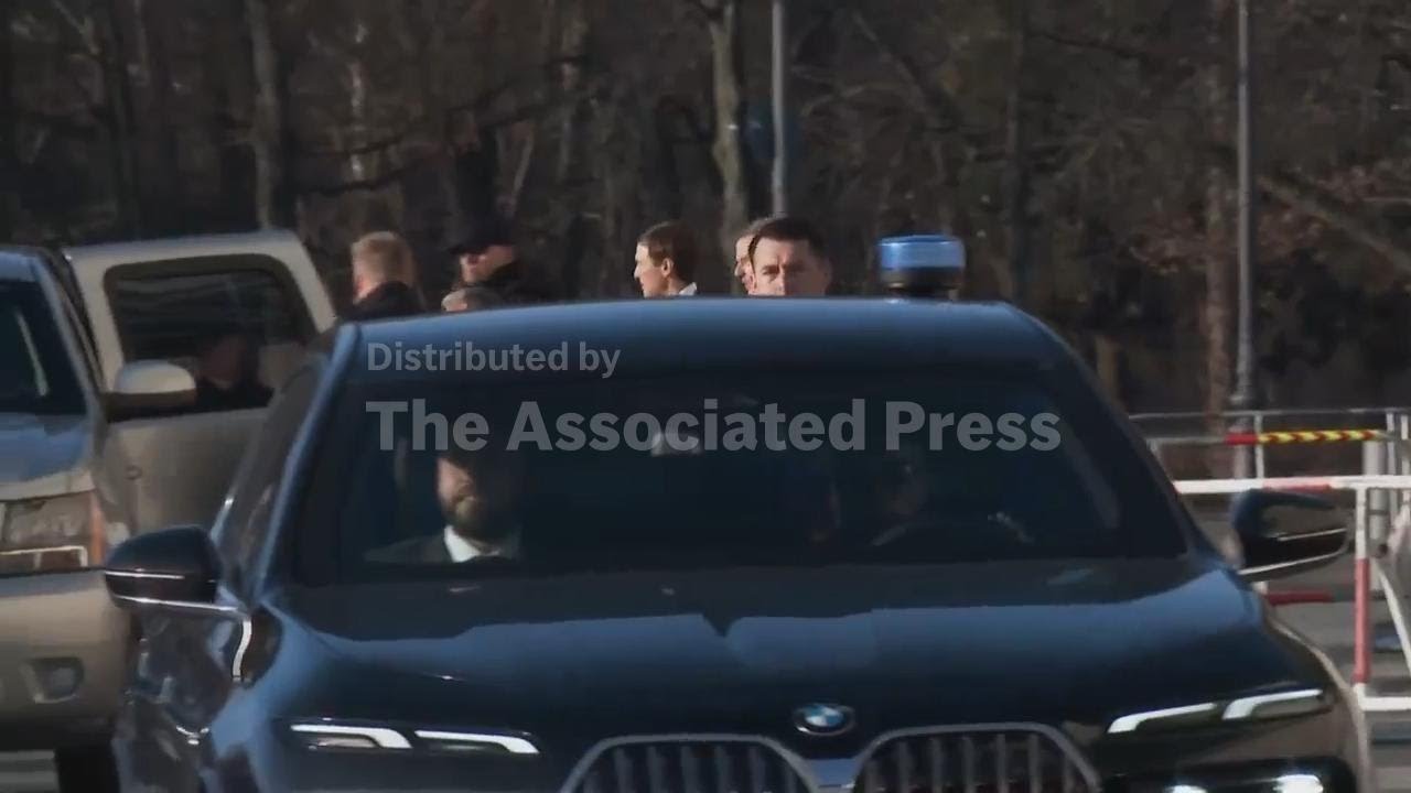 US envoys Kushner and Witkoff seen leaving US embassy in Berlin