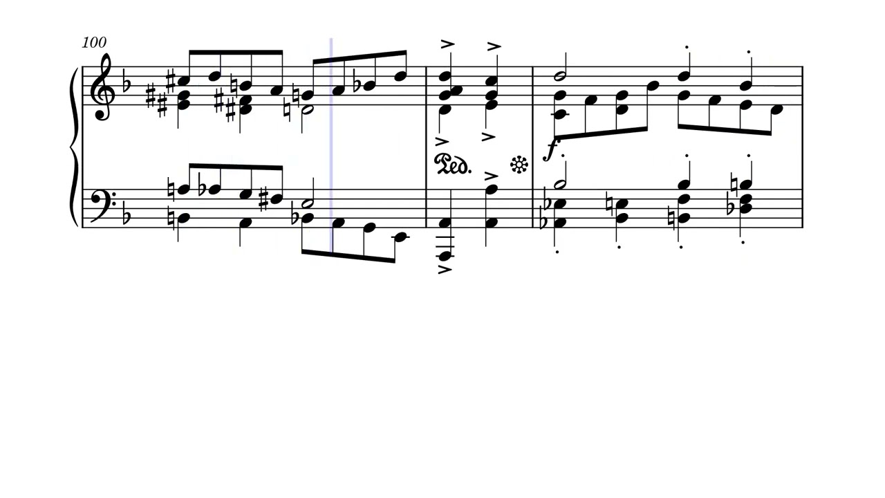 Toccata op. 1, II - Moderato