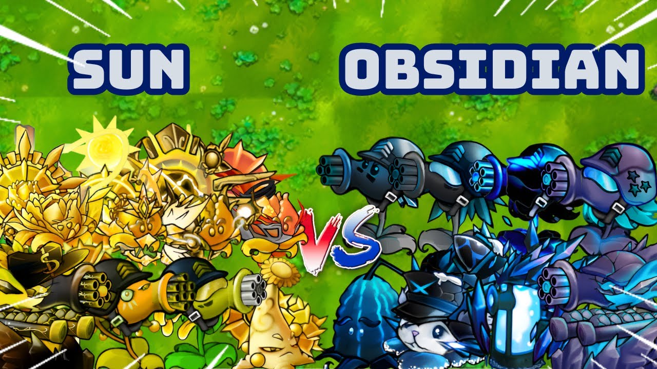 PvZ1 Fusion 3.1 Challenges!!! Team SUN Vs Team OBSIDIAN | Who Will Win???