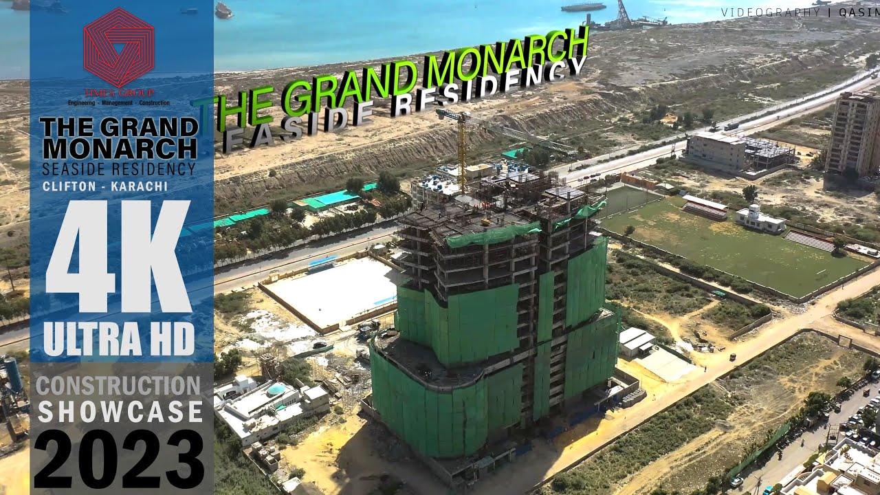 The Grand Monarch - Pakistan | Under Construction Showcase 2023 | Times Group - 4K Ultra HD