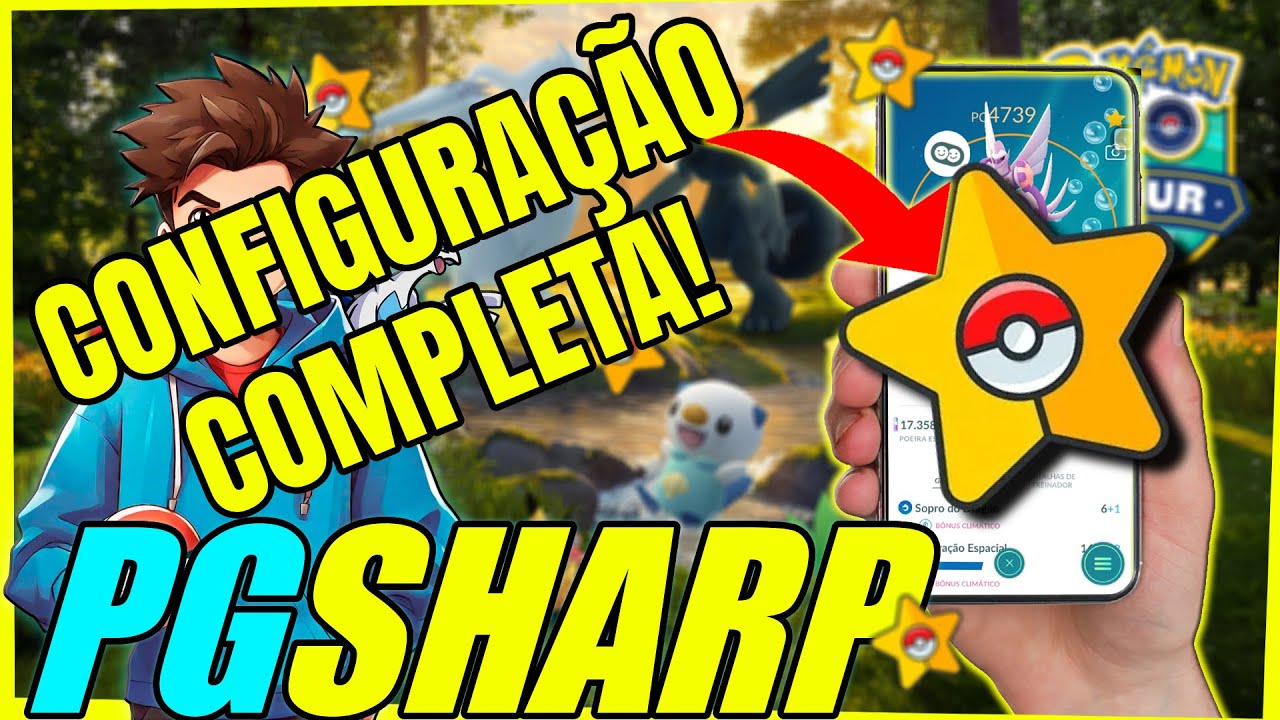 PGSHARP: CONFIGURAÇÃO COMPLETA ATUALIZADA!! 07/11/2025 #pgsharp #pokemongo