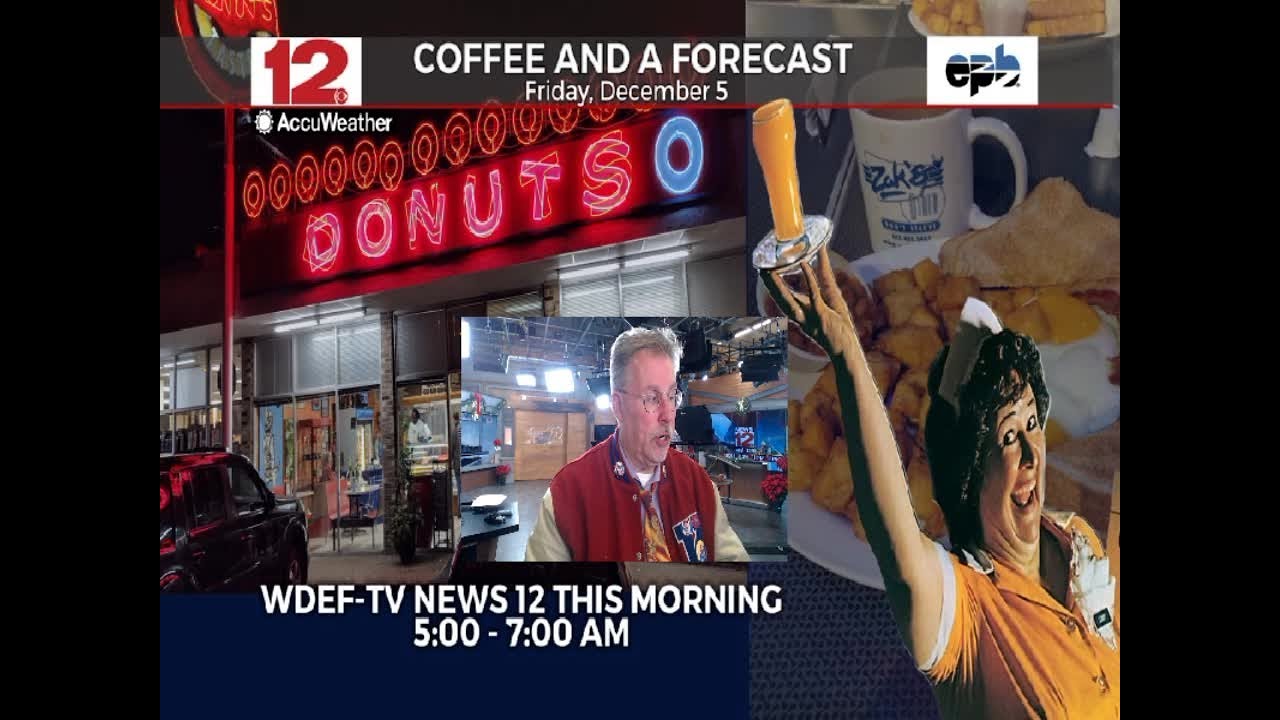 WDEF-TV NEWS 12 FRIDAY MORNING FORECAST