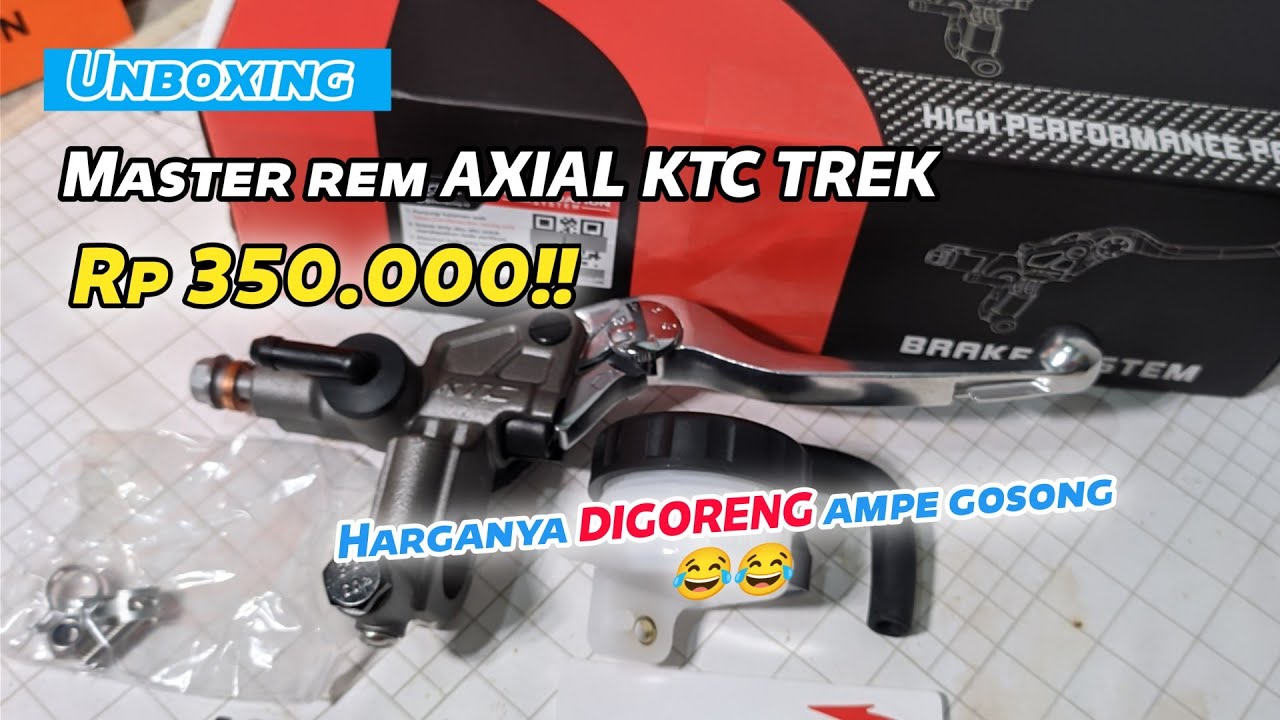 Unboxing MASTER REM AXIAL KTC TREK || PRODUK TERBARU DARI KTC RACING HARGANYA DIGORENG PARAH!!