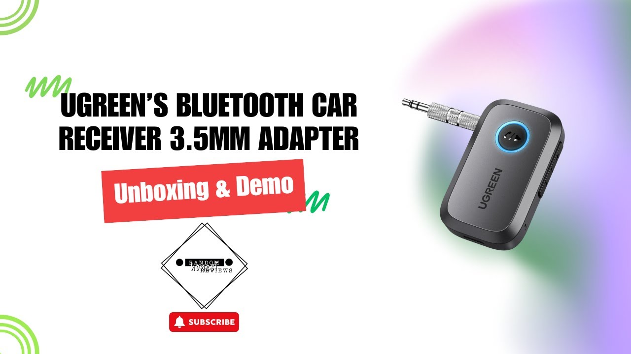 UGreen Bluetooth Car Adapter Audio Unboxing & Demo