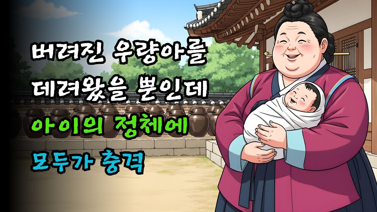 버려진 우량아를 데려왔을 뿐인데… 아이의 정체에 모두가 충격 | 야담·만담·전설·옛날이야기·사연