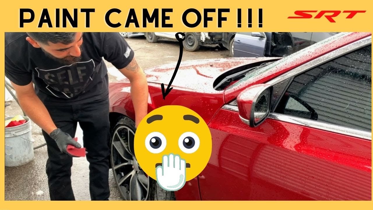 FIRST ATTEMPT AT VINYL WRAP GONE WRONG | DESTROYING MY SRT