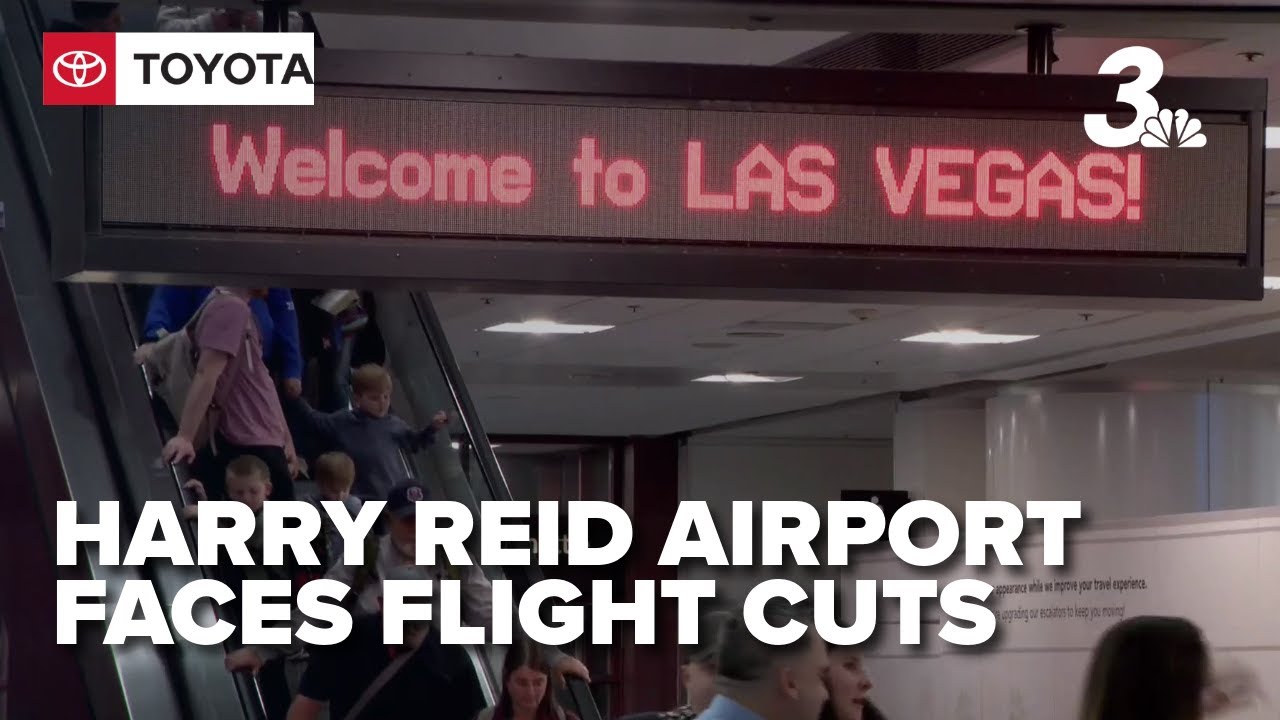 Harry Reid International among airports facing flight reductions