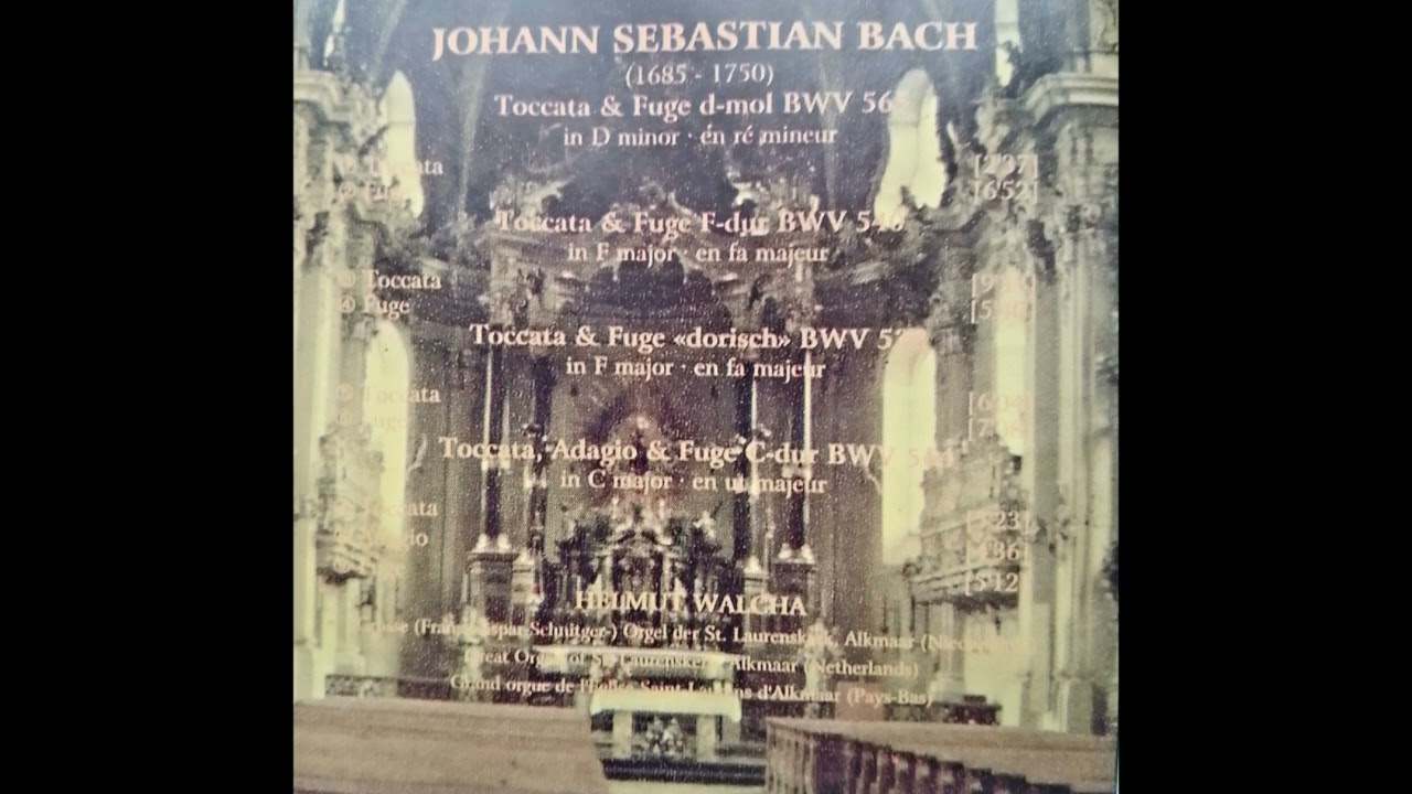 J.S.Bach - Toccatas and fugues/Helmut Walcha