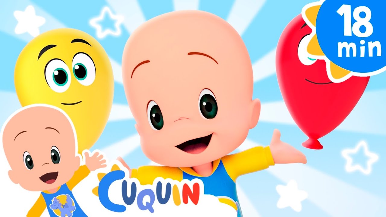 La canción del ABC con globos | Cleo & Cuquín: canciones infantiles