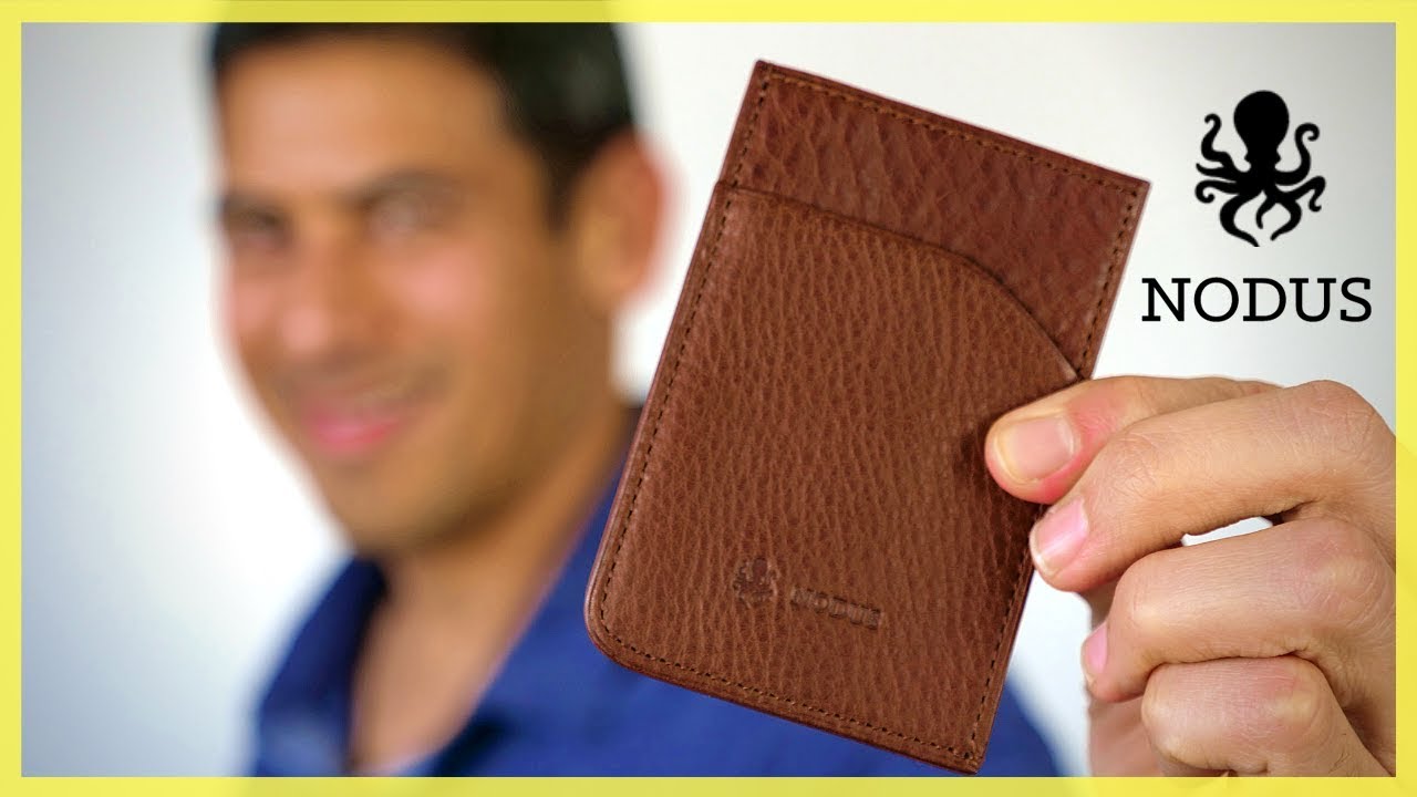 Nodus Compact Card Wallet | Minimalist Travel Wallet for Your Essentials