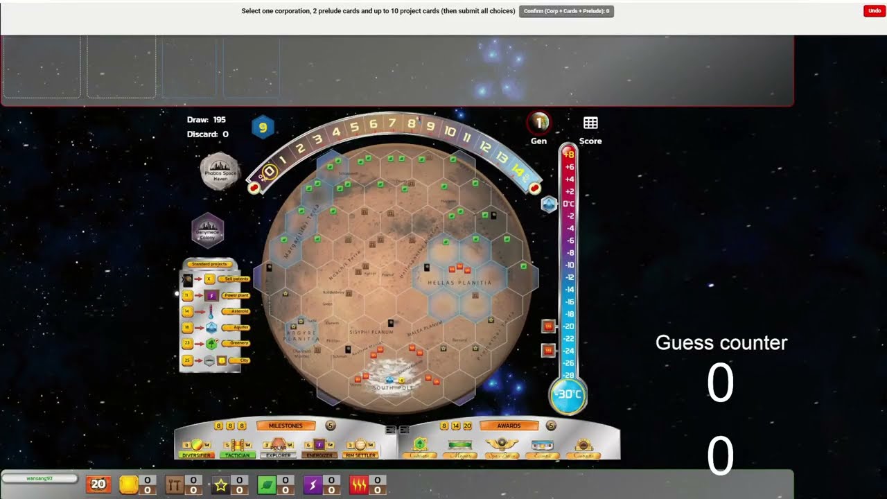 Guess the Move with Corvus Mortis | Terraforming Mars Game Review
