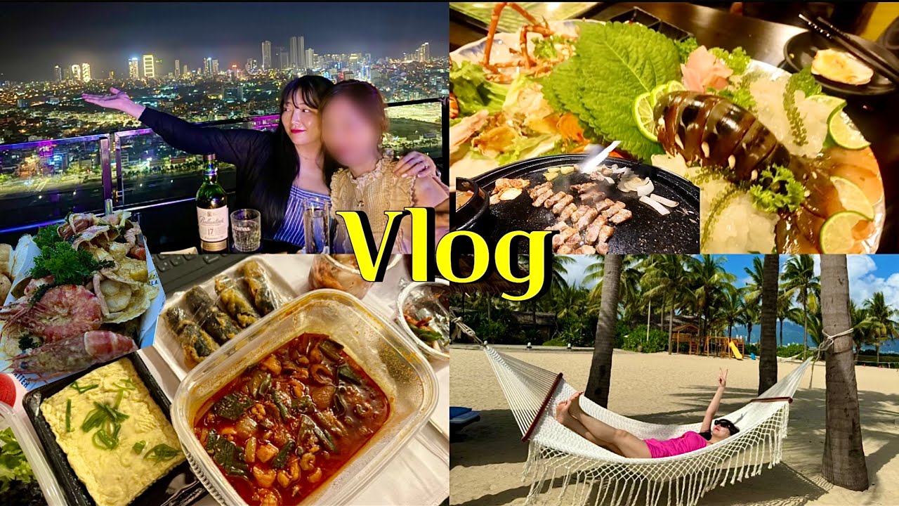 👭2편) 엄마랑 다낭 클럽가서 필름 끊김..🍻 | 다낭에서 낙곱새,야채곱창,알탕,배추전,떡볶이,김밥 | 알라카르트 호텔, 푸라마 리조트