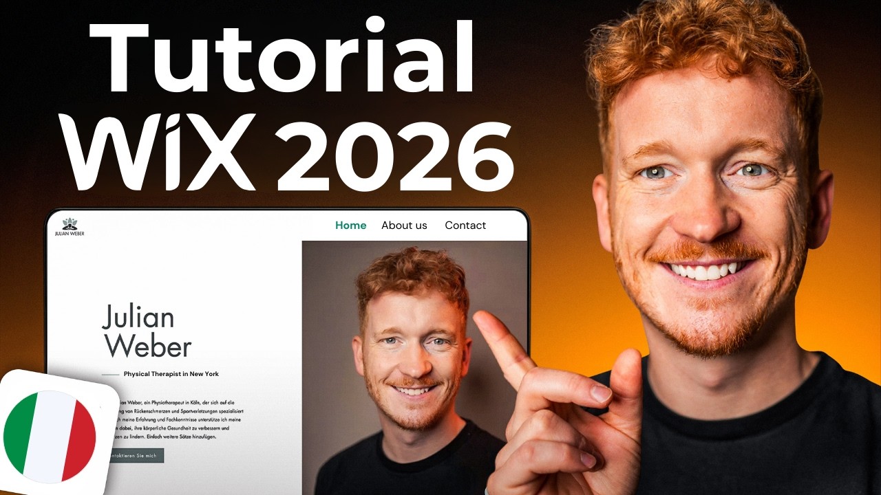 Come Creare un sito web con Wix - Tutorial Wix completo (2026)