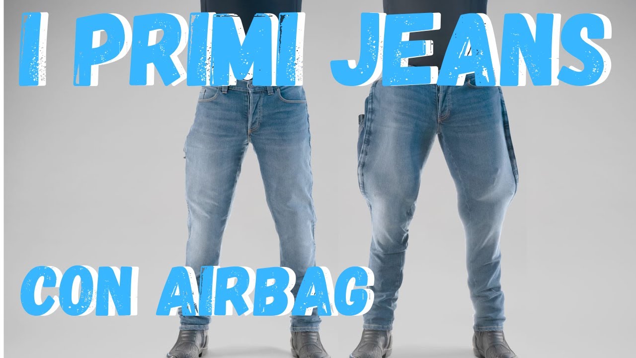 PRIMI JEANS AL MONDO CON AIRBAG!