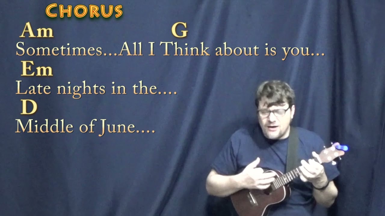 Heat Waves (Glass Animals) Ukulele Cover Lesson in G with Chords/Lyrics