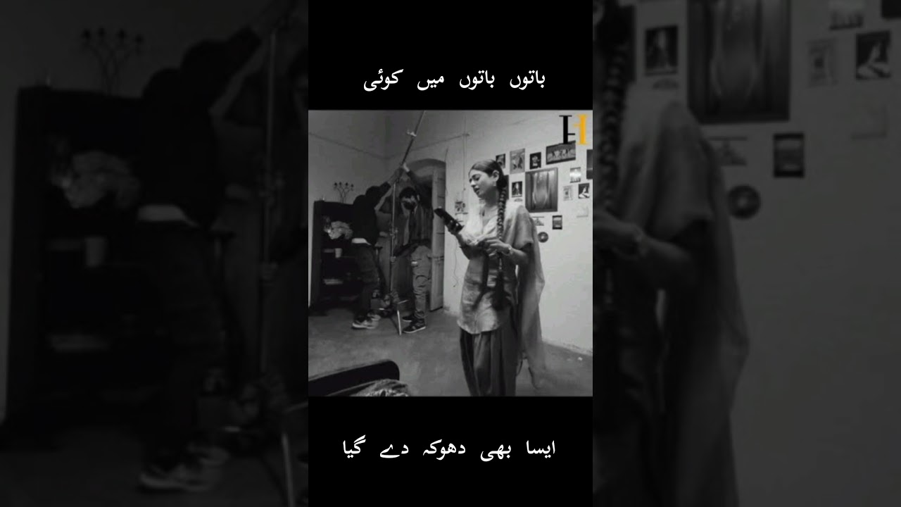 Baaton Baaton main koi esa bhi dokha de gaya /Sehar khan /humtv drama Tan man Neel o neel