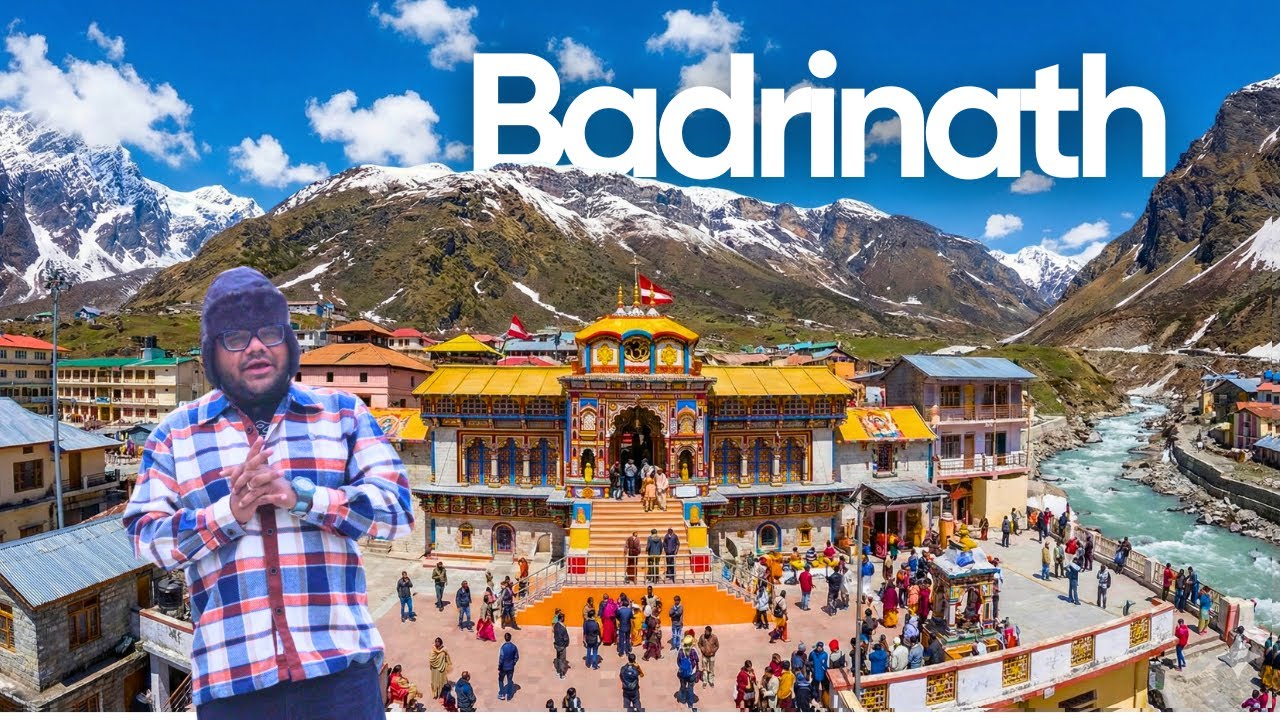 Last Darshan of Badrinath 2025 | Snowfall & Winter Drive ❄️