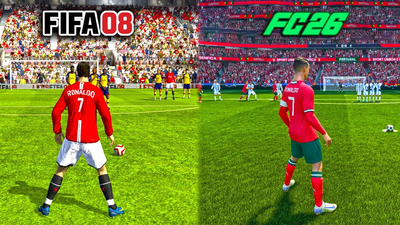 Every Free Kicks in FIFA & FC Games From 1996 to 2026