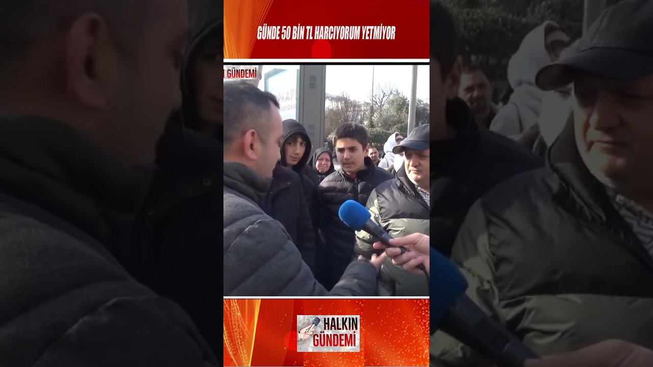 G&uuml;nde 50 Bin TL Harcıyorum Yetmiyor #para #g&uuml;n #video #shorts #merak #g&uuml;ndem #maaş #haber #sokak