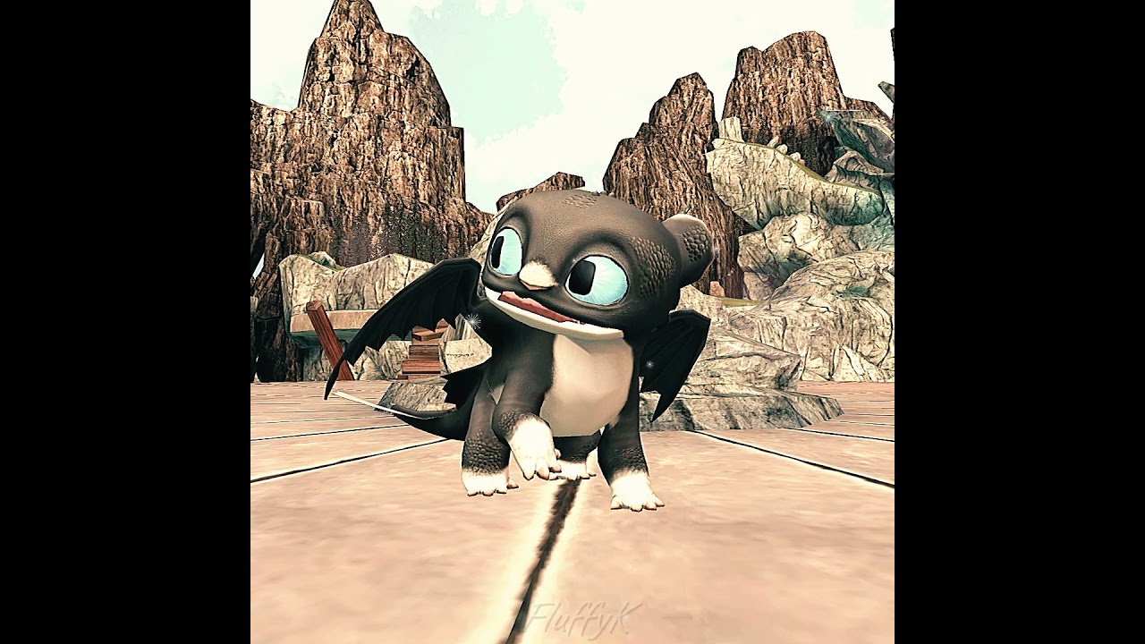 Dart the Nightlight - {HTTYD School of Dragons edit}
