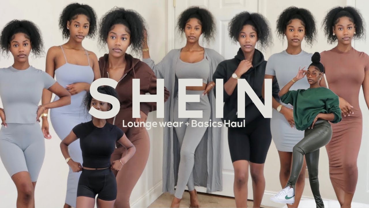 SHEIN HAUL: LOUNGEWEAR + BASICS + ESSENTIAL ITEMS FOR FALL | SHUN COOK