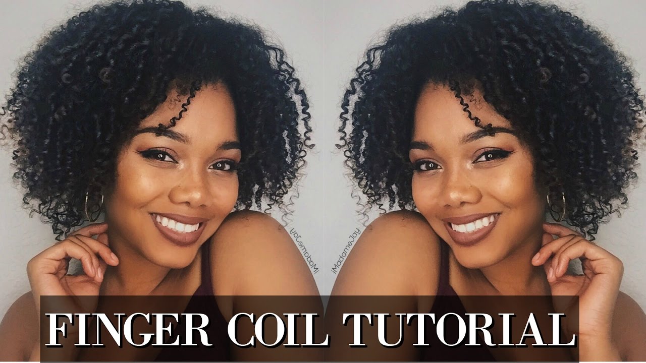 TUTORIAL | HOW I DO A FINGER COIL OUT ON MY NATURAL HAIR