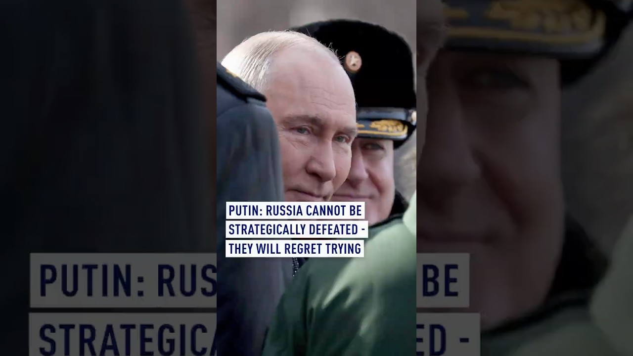 Putin: Russia cannot be strategically defeated &mdash; and enemies will regret trying