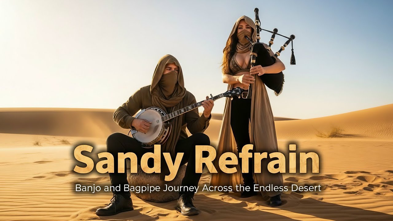 Sandy Refrain • Banjo and Bagpipe Journey Across the Endless Desert