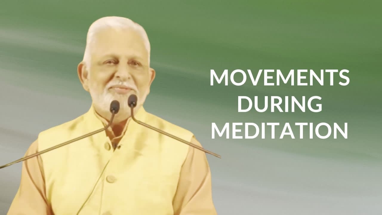 Movements during Meditation | Sri M | Ahmedabad 2024