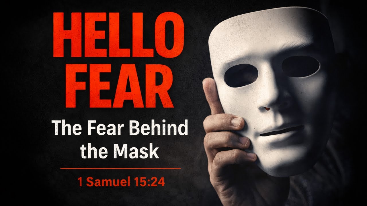 The Fear Behind the Mask | 1 Samuel 15:24 | Hello Fear | Morning Devotion