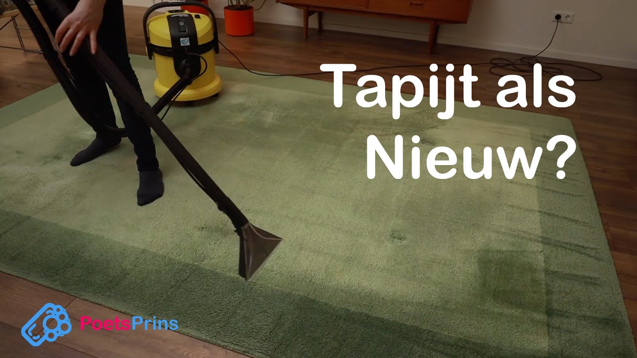 Zelf je Tapijt Reinigen in 6 Simpele Stappen